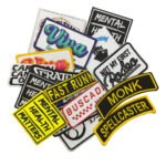 Custom Embroidered Patches Personalized Embroidery With Logo Design Iron-On for Clothing Hats Printed Graphics Souvenir Use