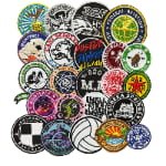 Custom Embroidered Patches Personalized Embroidery With Logo Design Iron-On for Clothing Hats Printed Graphics Souvenir Use