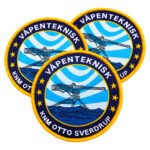 Custom Logo Woven Patches Clothes Hooking and Loop Stick Round Patch Badge Woven Patches