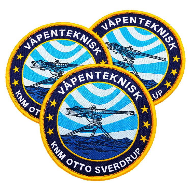 Custom Logo Woven Patches Clothes Hooking and Loop Stick Round Patch Badge Woven Patches