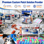 OEM Customized Brand Promotion 3D Embossed Soft Rubber Sew on Label for Clothing Backpack Uniform Decor Custom PVC Patch