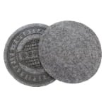 Factory Custom Rubber Silicone Brand Logo 3d Raised High Density Soft Silicone Felt Base Iron on Labels for Clothing