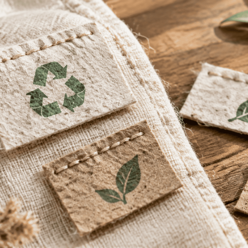 Recycled Garment Label Materials: Sustainable Options for Fashion Brands