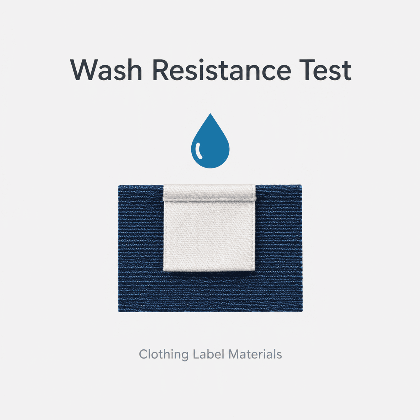 Wash Resistance Test for Different Clothing Label Materials